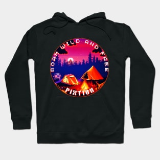 outdoor adventures "roam wild and free" Hoodie